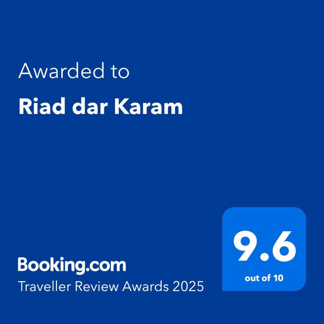 مراكش Riad Dar Karam المظهر الخارجي الصورة
